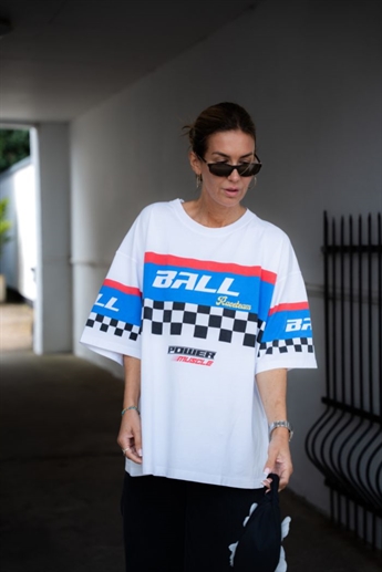 BALL, Barace t-shirt, Blanc de Blanc